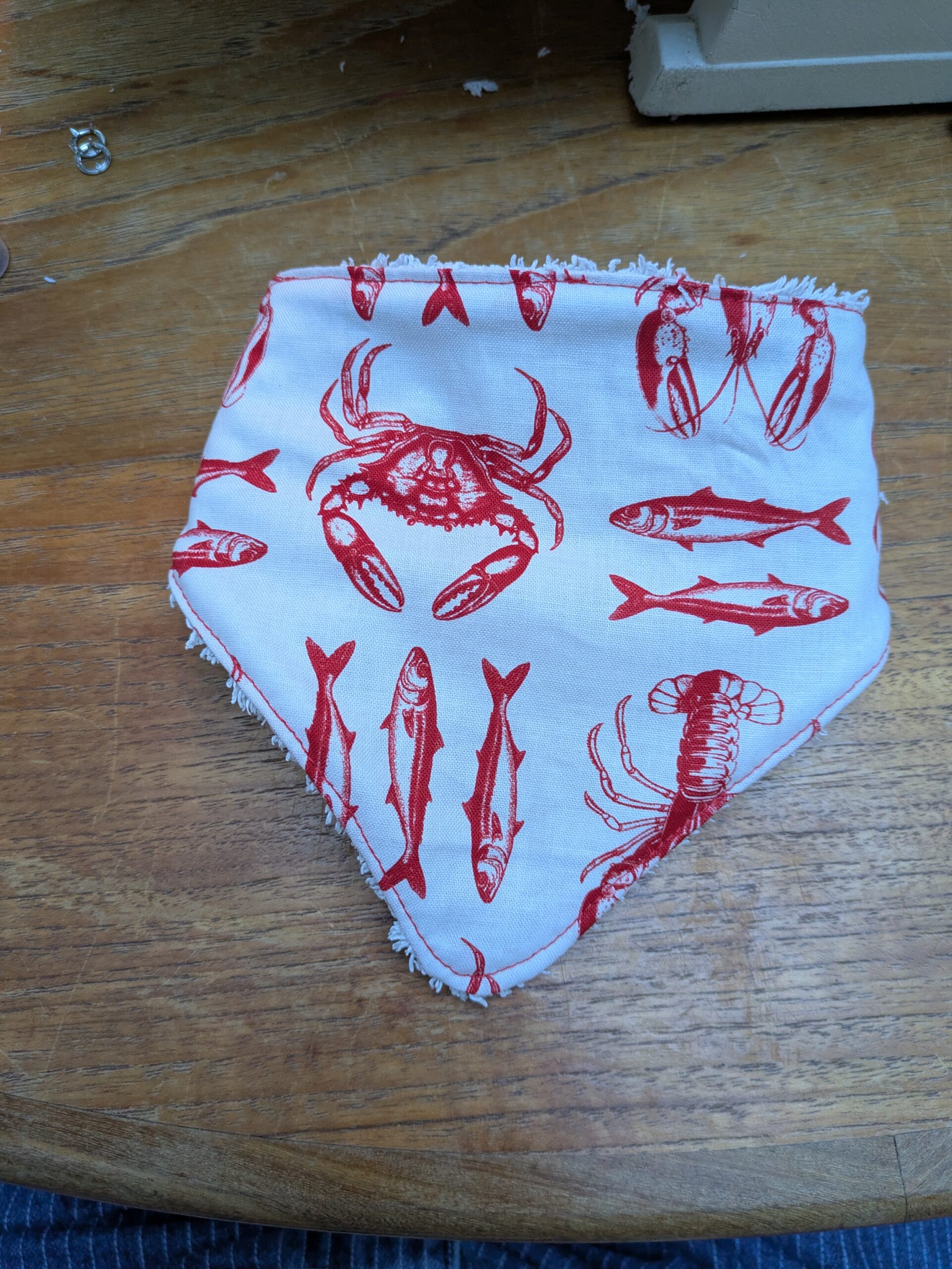 How to make a baby bib using old towels